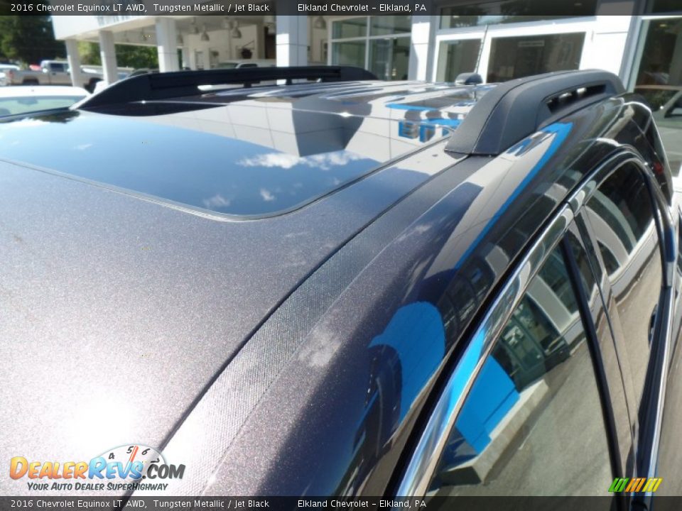 2016 Chevrolet Equinox LT AWD Tungsten Metallic / Jet Black Photo #12