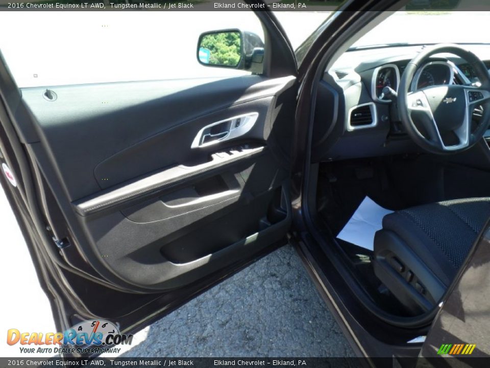 2016 Chevrolet Equinox LT AWD Tungsten Metallic / Jet Black Photo #13