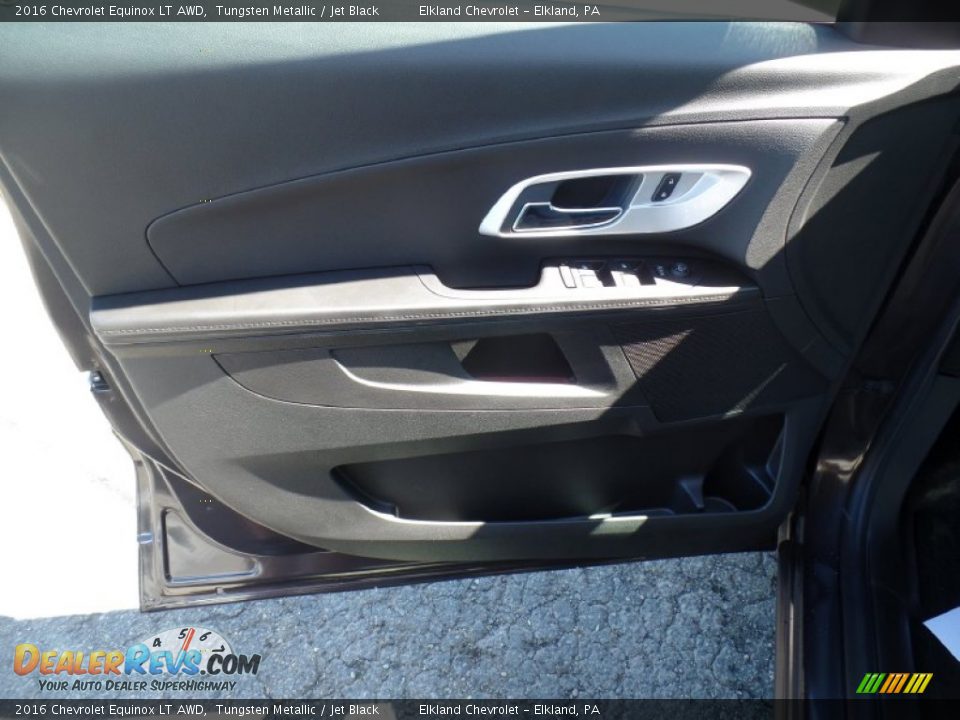 2016 Chevrolet Equinox LT AWD Tungsten Metallic / Jet Black Photo #14