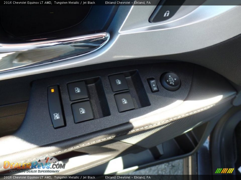 2016 Chevrolet Equinox LT AWD Tungsten Metallic / Jet Black Photo #15