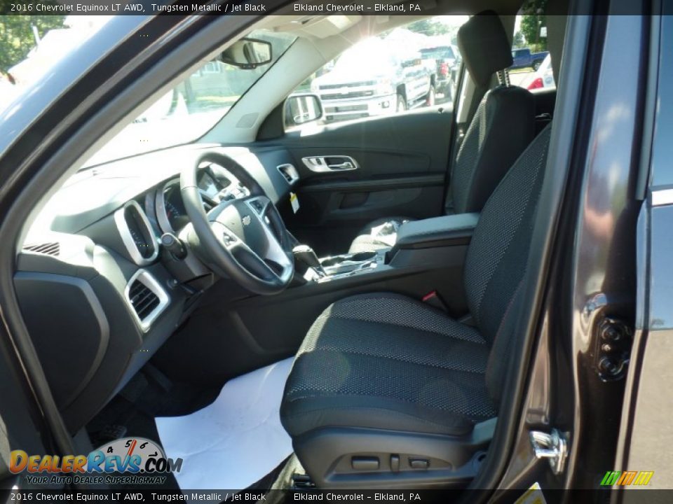 2016 Chevrolet Equinox LT AWD Tungsten Metallic / Jet Black Photo #16