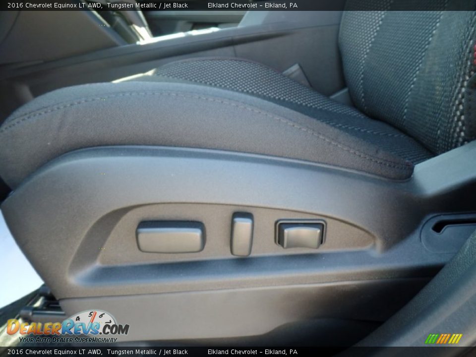 2016 Chevrolet Equinox LT AWD Tungsten Metallic / Jet Black Photo #17