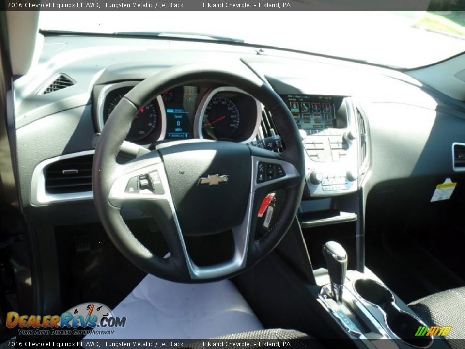 2016 Chevrolet Equinox LT AWD Tungsten Metallic / Jet Black Photo #18