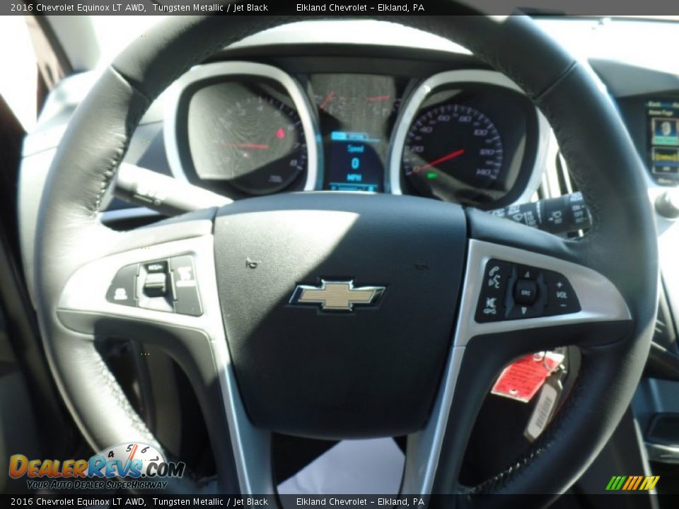 2016 Chevrolet Equinox LT AWD Tungsten Metallic / Jet Black Photo #20