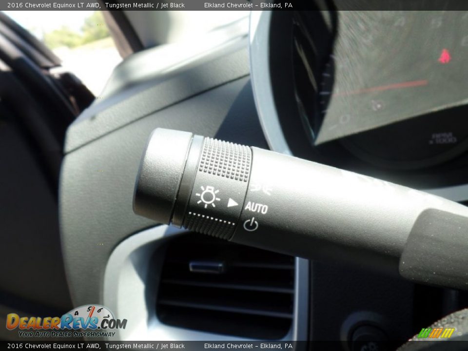2016 Chevrolet Equinox LT AWD Tungsten Metallic / Jet Black Photo #23