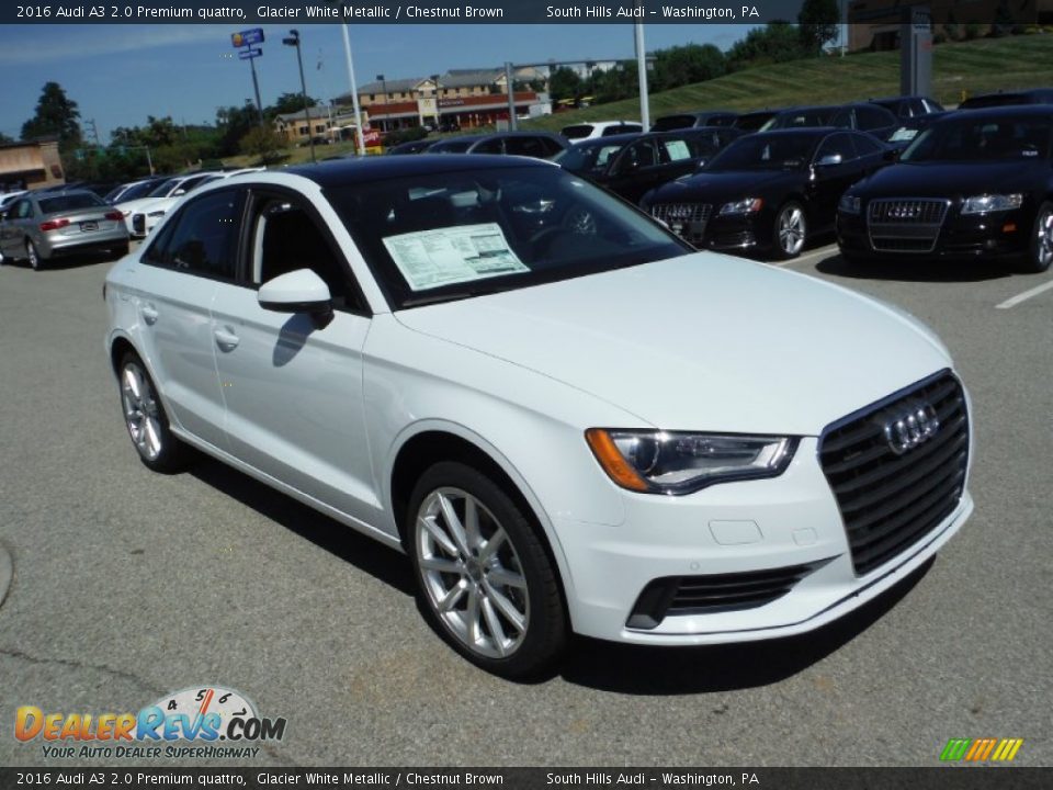 Front 3/4 View of 2016 Audi A3 2.0 Premium quattro Photo #8