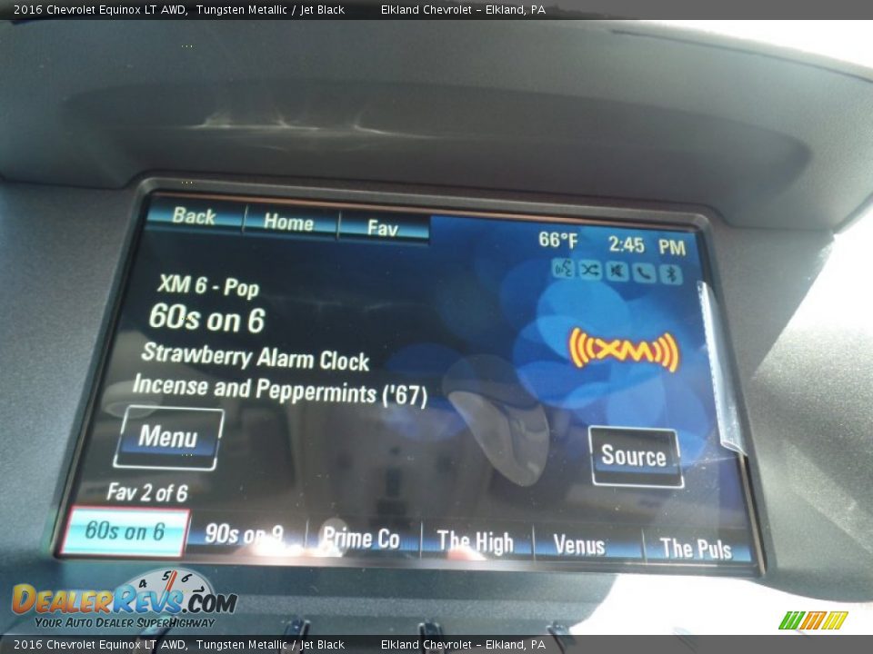 2016 Chevrolet Equinox LT AWD Tungsten Metallic / Jet Black Photo #27