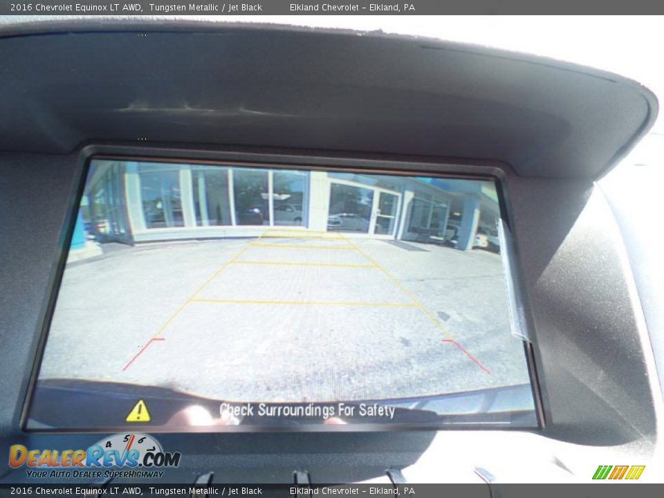 2016 Chevrolet Equinox LT AWD Tungsten Metallic / Jet Black Photo #32