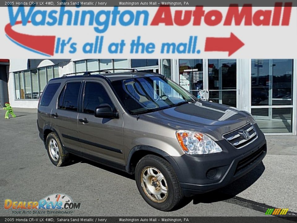 2005 Honda CR-V LX 4WD Sahara Sand Metallic / Ivory Photo #1