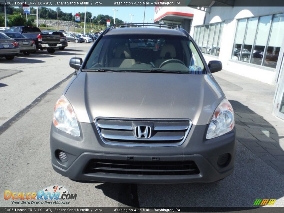 2005 Honda CR-V LX 4WD Sahara Sand Metallic / Ivory Photo #2