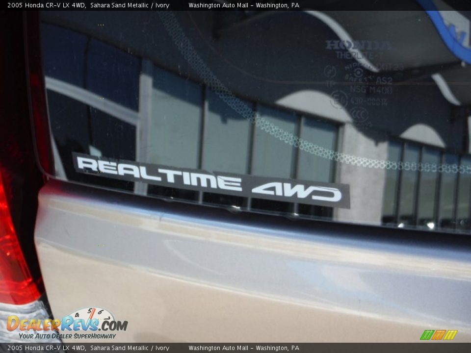 2005 Honda CR-V LX 4WD Sahara Sand Metallic / Ivory Photo #8