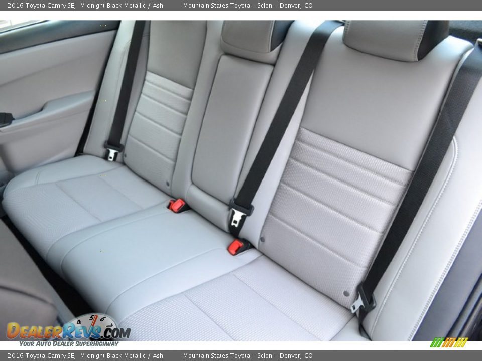 Rear Seat of 2016 Toyota Camry SE Photo #7