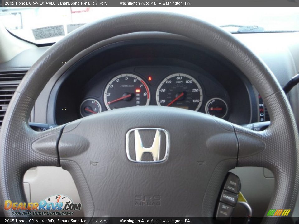 2005 Honda CR-V LX 4WD Sahara Sand Metallic / Ivory Photo #14