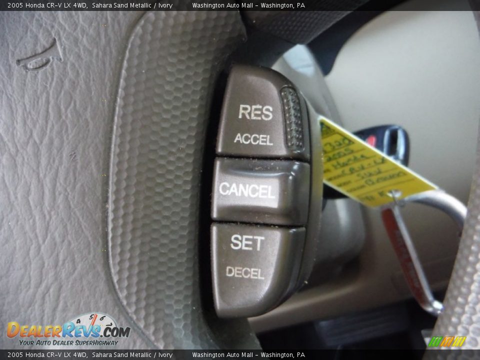 2005 Honda CR-V LX 4WD Sahara Sand Metallic / Ivory Photo #15