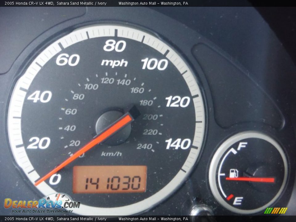 2005 Honda CR-V LX 4WD Sahara Sand Metallic / Ivory Photo #20