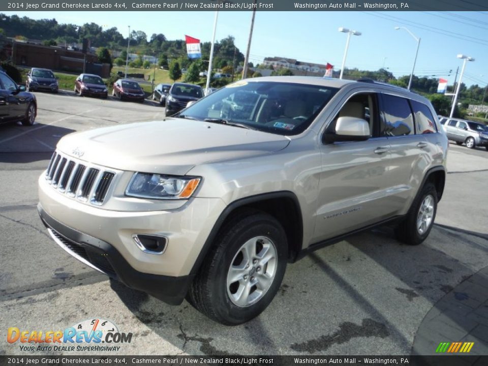 2014 Jeep Grand Cherokee Laredo 4x4 Cashmere Pearl / New Zealand Black/Light Frost Photo #6