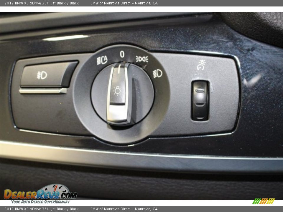 2012 BMW X3 xDrive 35i Jet Black / Black Photo #22