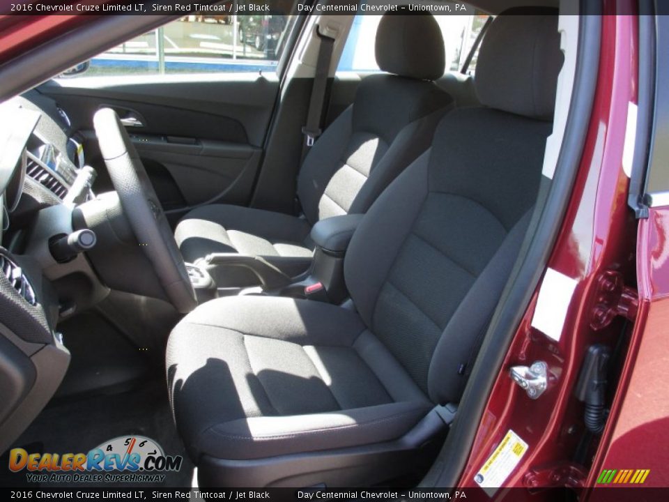 2016 Chevrolet Cruze Limited LT Siren Red Tintcoat / Jet Black Photo #13