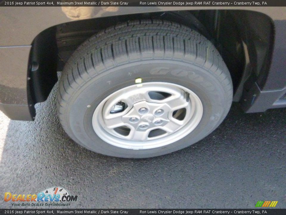 2016 Jeep Patriot Sport 4x4 Maximum Steel Metallic / Dark Slate Gray Photo #2