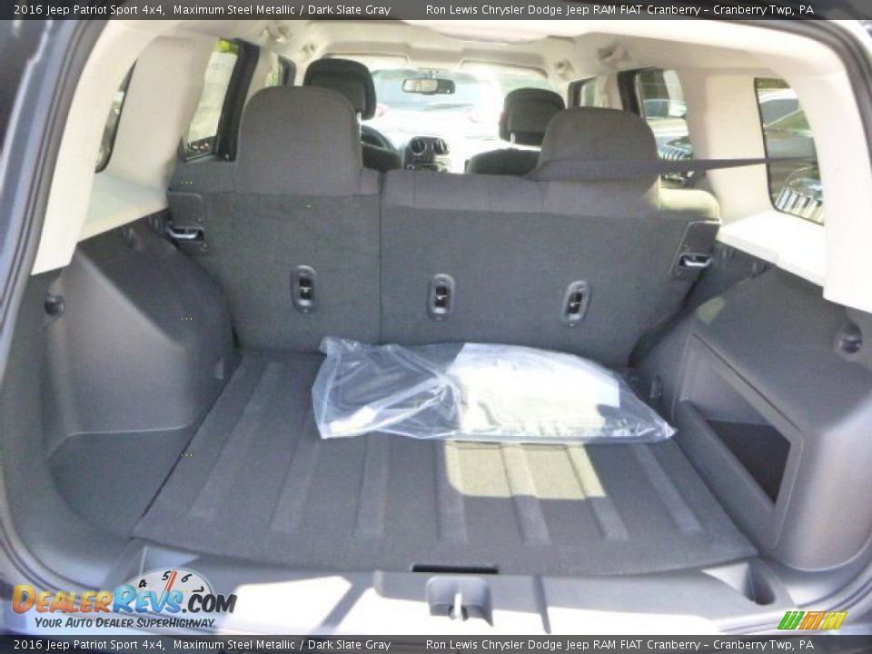 2016 Jeep Patriot Sport 4x4 Maximum Steel Metallic / Dark Slate Gray Photo #6