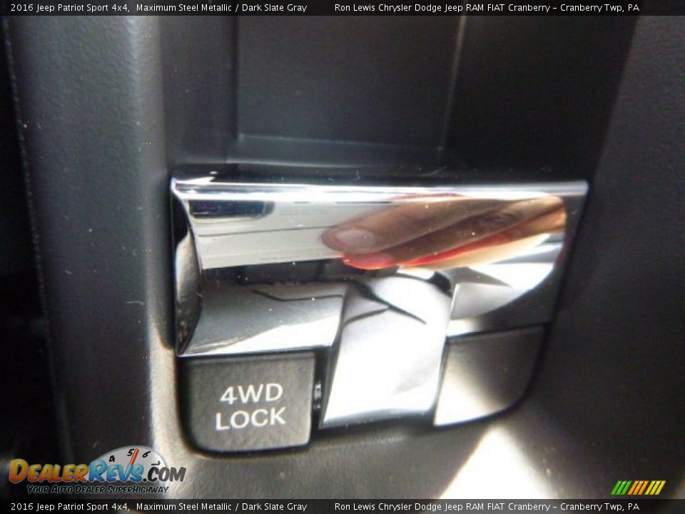 2016 Jeep Patriot Sport 4x4 Maximum Steel Metallic / Dark Slate Gray Photo #16