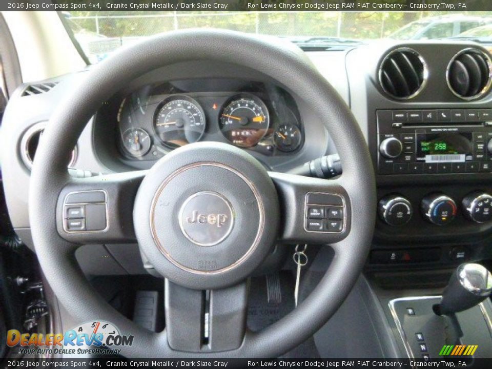 Controls of 2016 Jeep Compass Sport 4x4 Photo #16