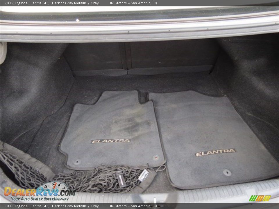 2012 Hyundai Elantra GLS Harbor Gray Metallic / Gray Photo #15