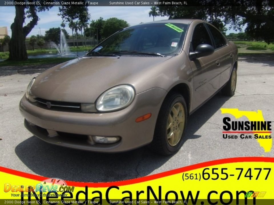 2000 Dodge Neon ES Cinnamon Glaze Metallic / Taupe Photo #1