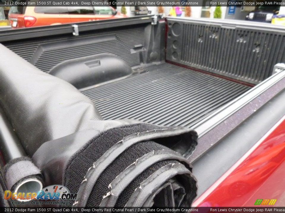 2012 Dodge Ram 1500 ST Quad Cab 4x4 Deep Cherry Red Crystal Pearl / Dark Slate Gray/Medium Graystone Photo #11