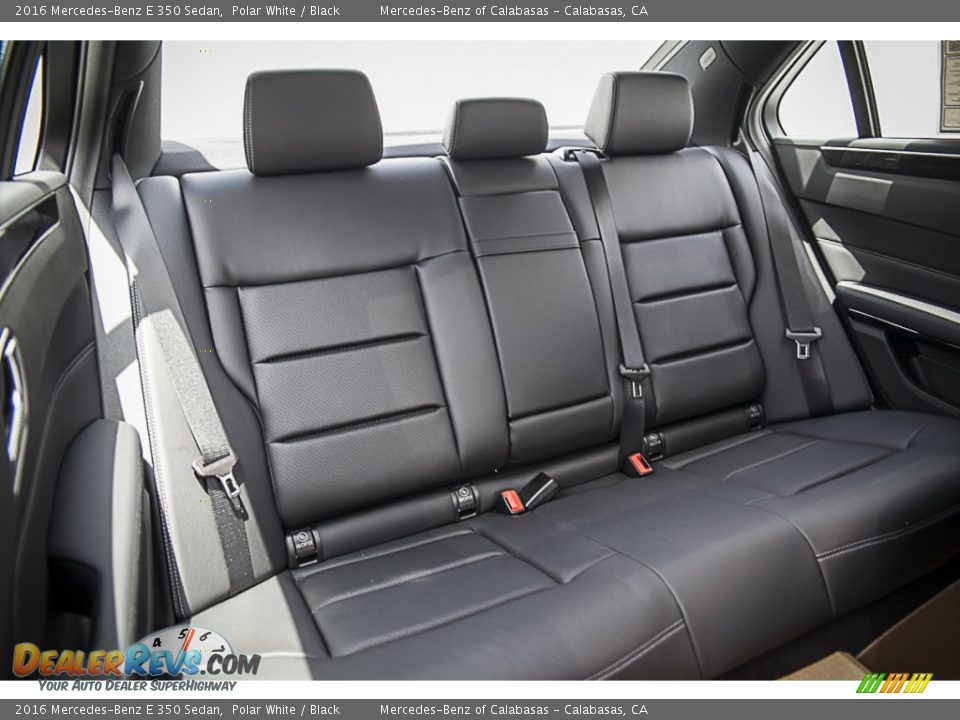 Rear Seat of 2016 Mercedes-Benz E 350 Sedan Photo #2