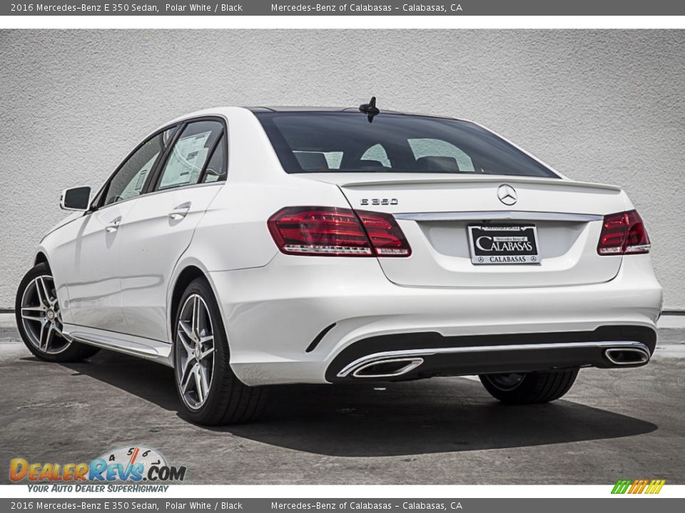 2016 Mercedes-Benz E 350 Sedan Polar White / Black Photo #3