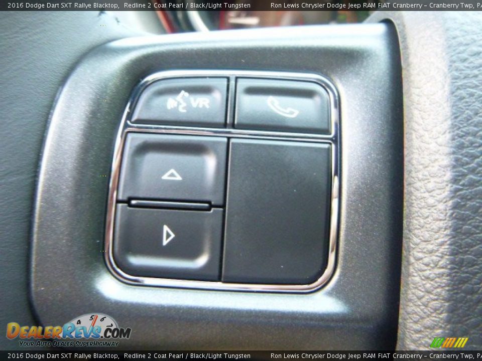 Controls of 2016 Dodge Dart SXT Rallye Blacktop Photo #19
