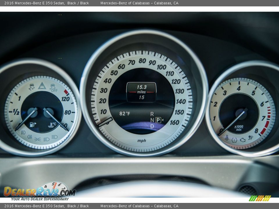 2016 Mercedes-Benz E 350 Sedan Black / Black Photo #12