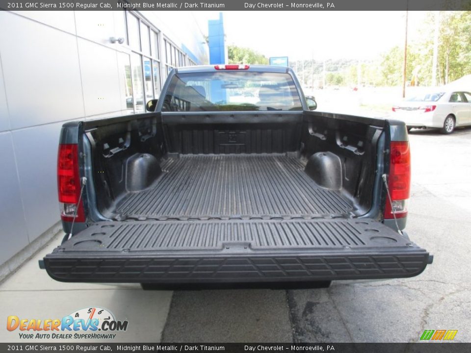 2011 GMC Sierra 1500 Regular Cab Midnight Blue Metallic / Dark Titanium Photo #8