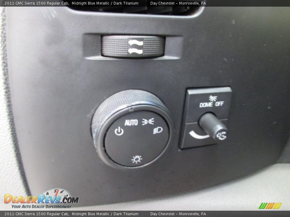 2011 GMC Sierra 1500 Regular Cab Midnight Blue Metallic / Dark Titanium Photo #33