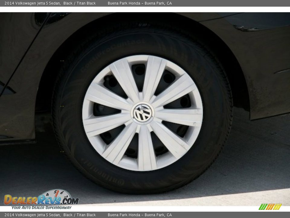 2014 Volkswagen Jetta S Sedan Black / Titan Black Photo #26