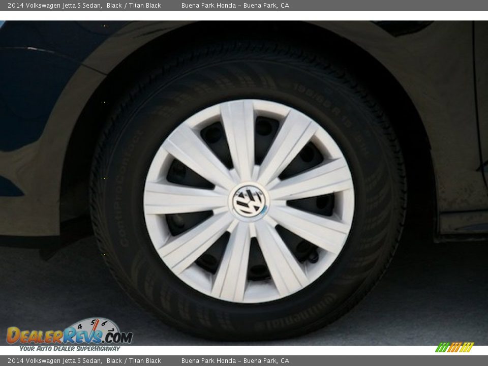 2014 Volkswagen Jetta S Sedan Black / Titan Black Photo #27