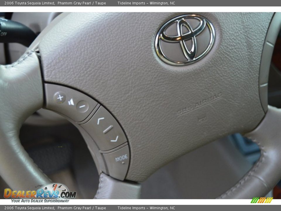 2006 Toyota Sequoia Limited Phantom Gray Pearl / Taupe Photo #15