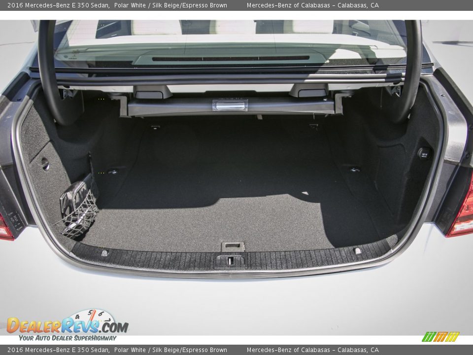2016 Mercedes-Benz E 350 Sedan Polar White / Silk Beige/Espresso Brown Photo #5