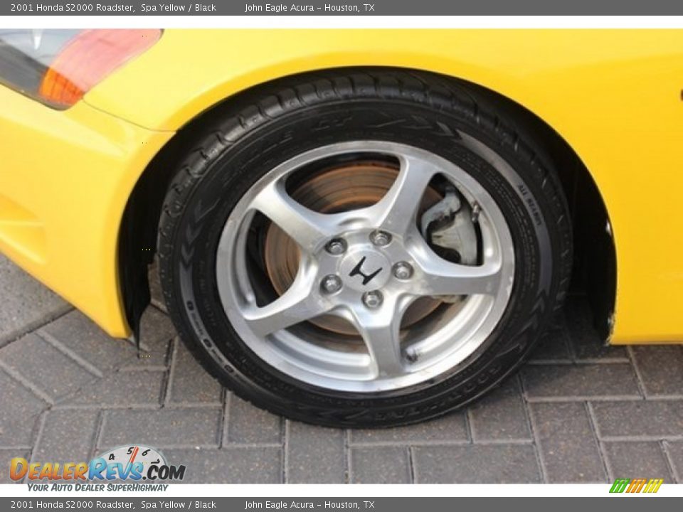 2001 Honda S2000 Roadster Spa Yellow / Black Photo #10