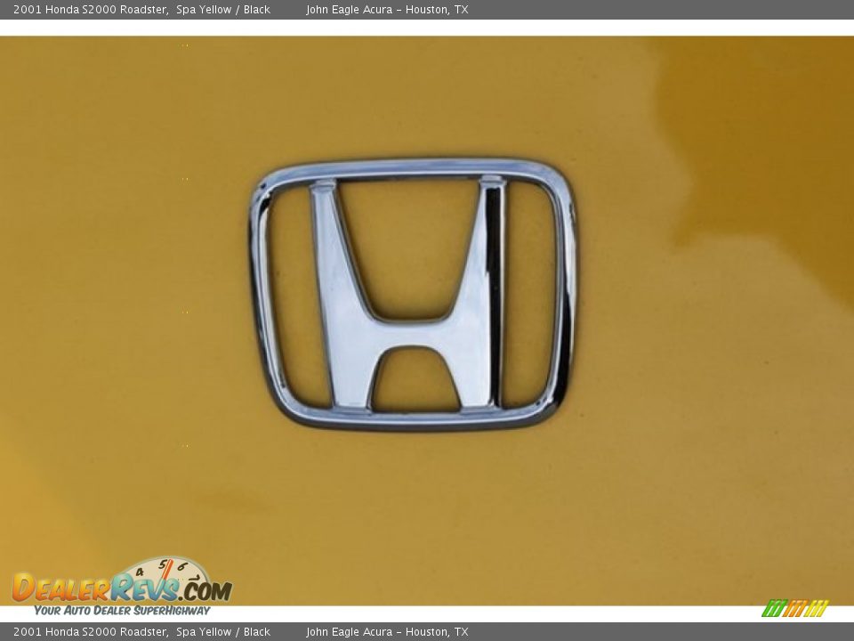 2001 Honda S2000 Roadster Spa Yellow / Black Photo #11