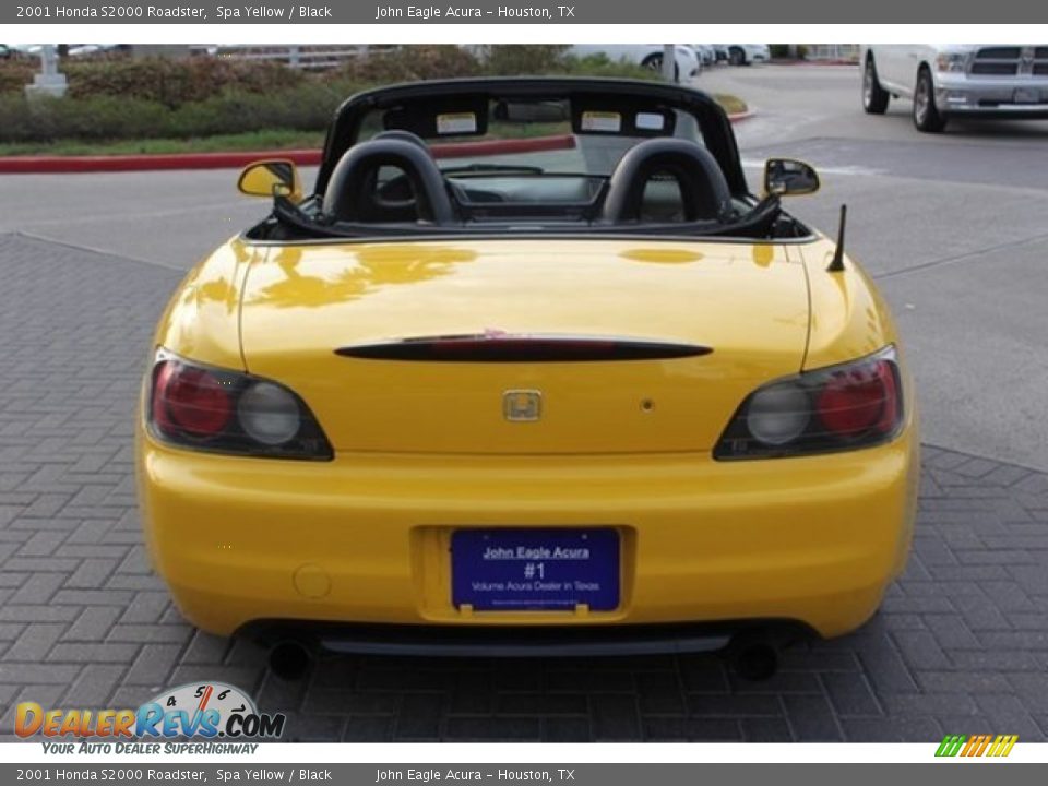 2001 Honda S2000 Roadster Spa Yellow / Black Photo #23