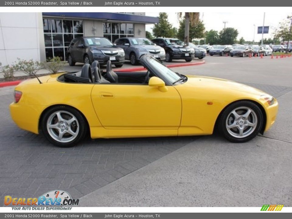 Spa Yellow 2001 Honda S2000 Roadster Photo #25