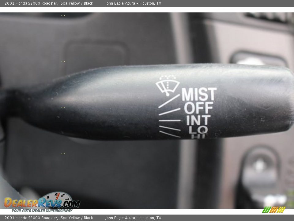 2001 Honda S2000 Roadster Spa Yellow / Black Photo #32