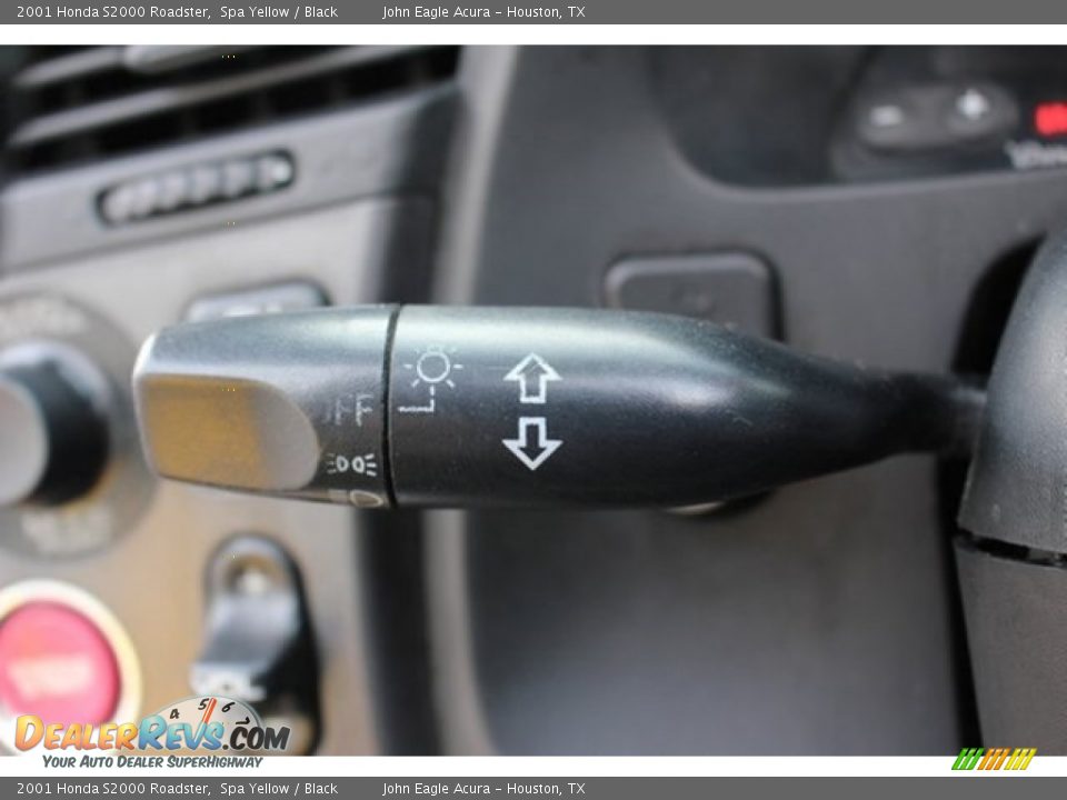 2001 Honda S2000 Roadster Spa Yellow / Black Photo #34