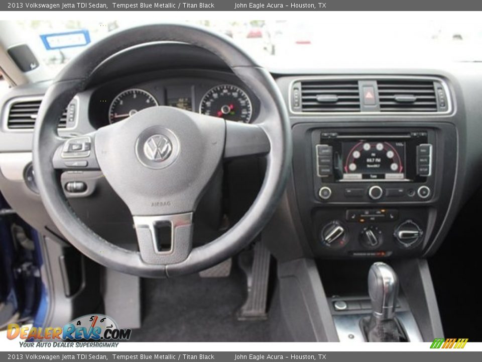 Dashboard of 2013 Volkswagen Jetta TDI Sedan Photo #9