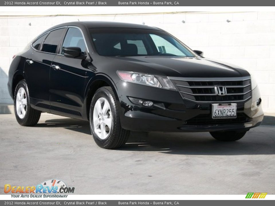 2012 Honda Accord Crosstour EX Crystal Black Pearl / Black Photo #1
