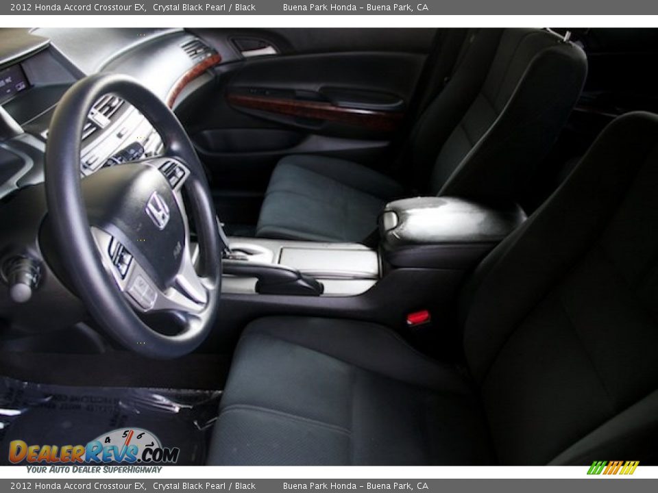 2012 Honda Accord Crosstour EX Crystal Black Pearl / Black Photo #3