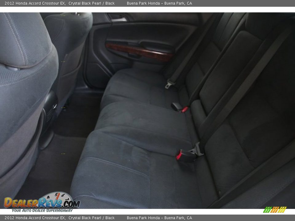2012 Honda Accord Crosstour EX Crystal Black Pearl / Black Photo #4