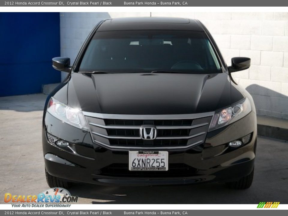 2012 Honda Accord Crosstour EX Crystal Black Pearl / Black Photo #7